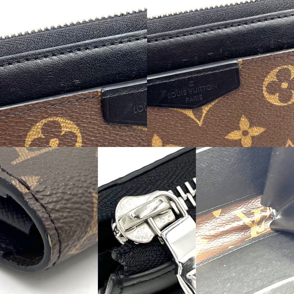 Louis Vuitton Long Wallet Monogram Macassar Zippy Dragonne Brown - Picture 6 of 8